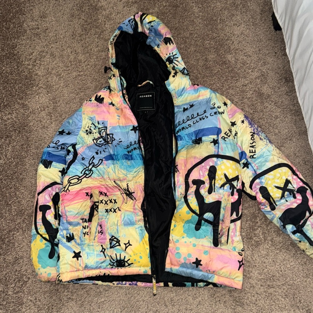 Men's Big and Tall World Class Anorak Hooded Jacket Reason